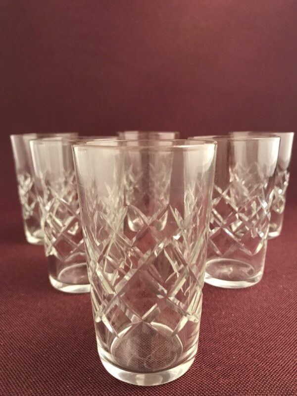 Kosta Boda - Bror- 6 st Selter / Whiskey glas Design Fritz Kallenberg