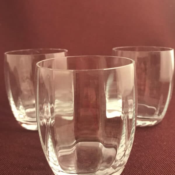 Orrefors - Optica Symphony - 3 st Whiskey glas design Gunnar Cyren