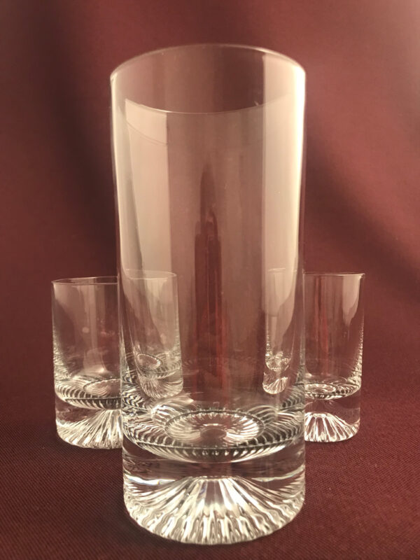 Kosta Boda - Calypso - 3 st Snaps glas Design Vicke Lindstrand