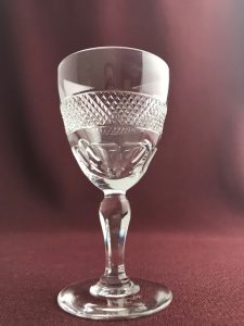 Orrefors Rio – vitvinsglas – design Edward Hald – vintage