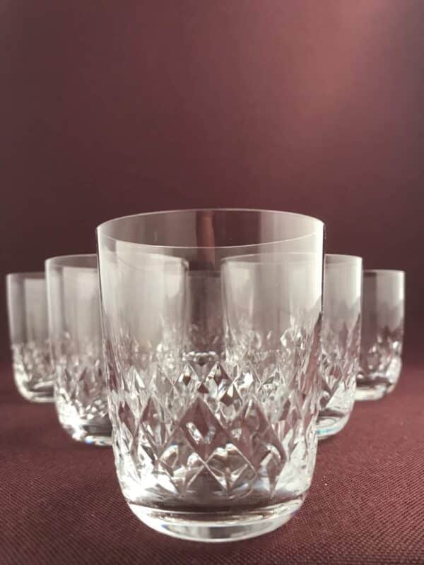 Kosta boda - Cecil 6 st Whiskey glas design Fritz Kallenberg