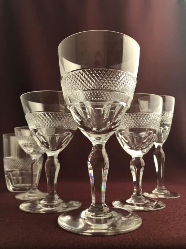 Orrefors - Rio - vit Vin glas Design Edvard Hald