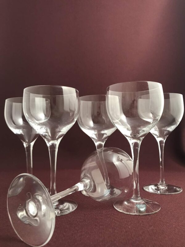 Orrefors - Illusion - 6 st Champagne Coupe glas Design Nils Landberg