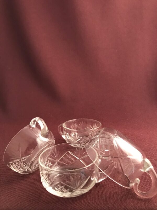 Kosta boda - Helga - 4st Glögg/Punch glas - design Fritz Kallenberg