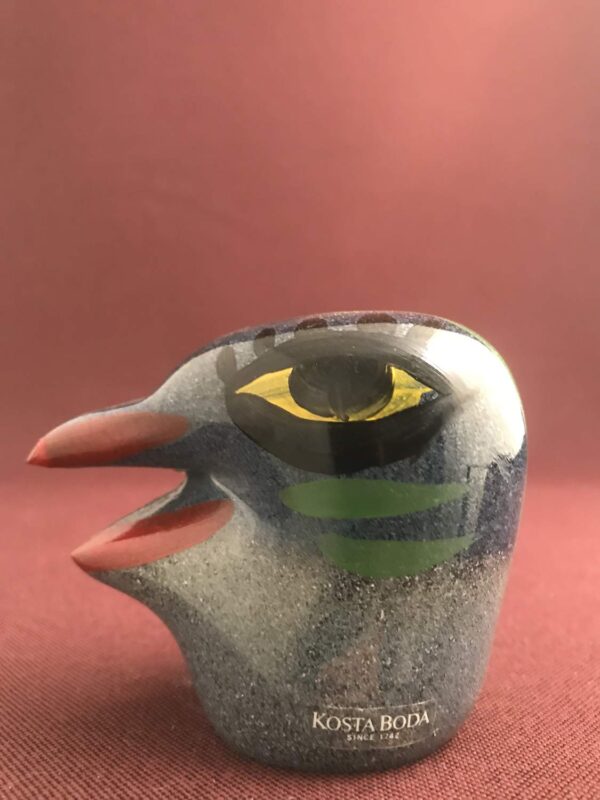 Kosta Boda - Miniatyr fågel Design Ulrica Hydman vallien