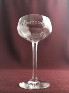 Kosta Boda Kerstin – martiniglas – design Edward Hald – vintage