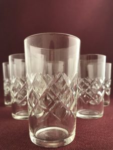 Kosta Boda - Bror- 6 st Selter / Whiskey glas Designer Fritz Kallenberg