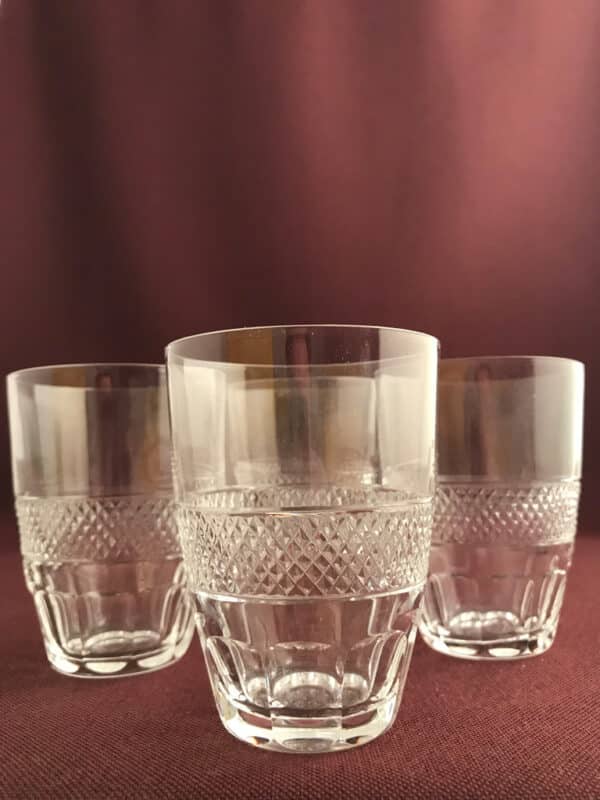 Orrefors - Rio - 4 st Selter glas Design Edvard Hald