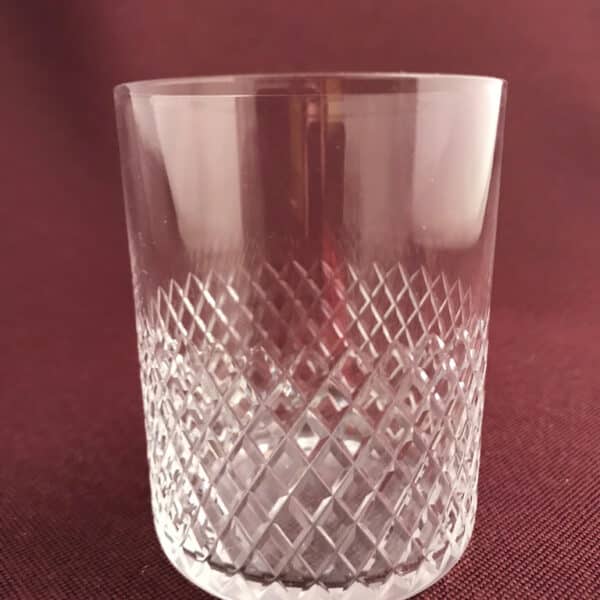 Kosta Boda - Safir Whiskey / Selterglas - design Fritz Kallenberg