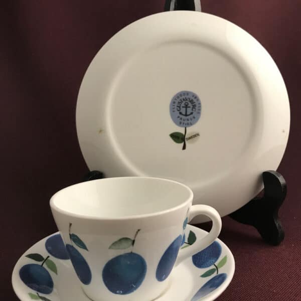 Gustavsberg Retro Prunus Kaffekopp med tefat & Assiette stig lindberg