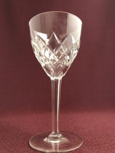 Kosta Boda-Bror - Vitvin glas Designer Fritz Kallenberg