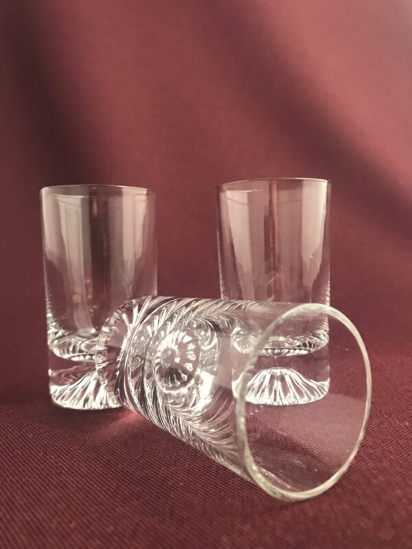 Kosta Boda - Calypso - 3 st Snaps glas Design Vicke Lindstrand