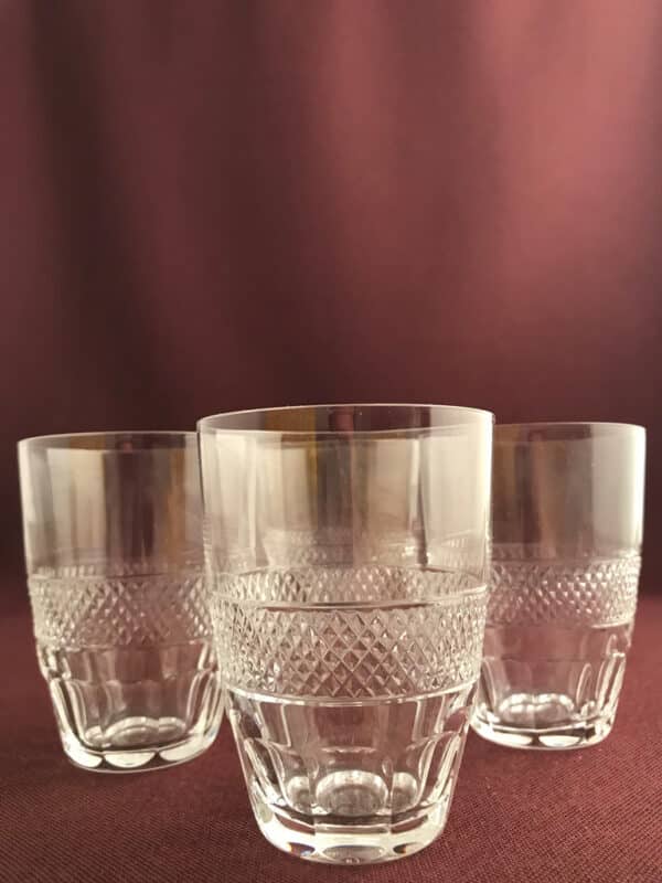 Orrefors - Rio - 4 st Selter glas Design Edvard Hald