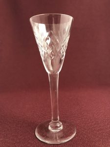Kosta Boda Helga – Höga snapsglas – design Fritz Kallenberg – vintage