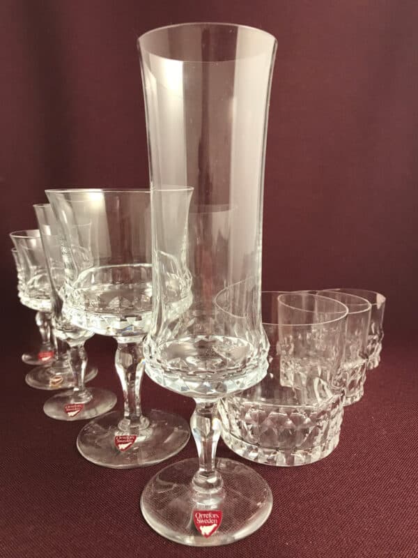 Orrefors - Silvia - Champagneglas -Design Ingeborg Lundin