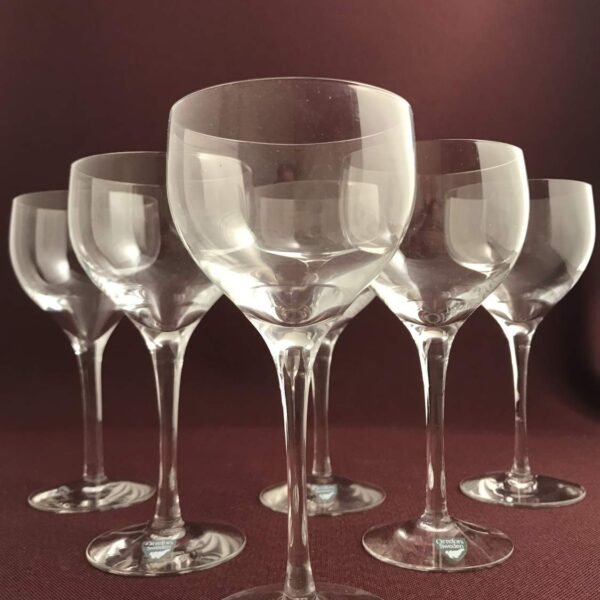 Orrefors - Illusion - 6 st Champagne Coupe glas Design Nils Landberg