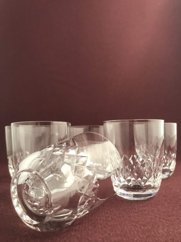 Kosta boda - Cecil 6 st Whiskey glas design Fritz Kallenberg