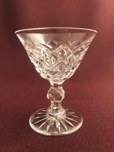 Kosta Boda Tjugo Rut – snapsglas – design Fritz Kallenberg – vintage