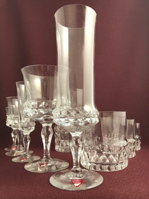Orrefors - Silvia - Champagneglas -Design Ingeborg Lundin