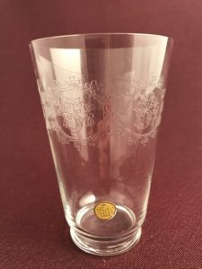 Kosta Boda Elon – cocktail- och ölglas Pantograferade – design Edvin Ollers – vintage