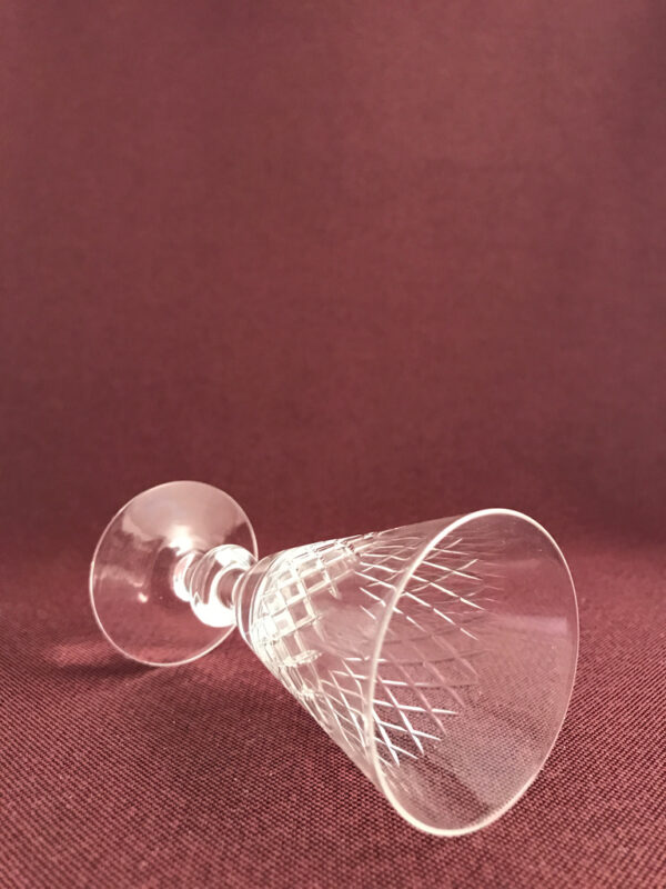 Kosta boda - Diamant - Snaps glas på fot - Vicke Lindstrand