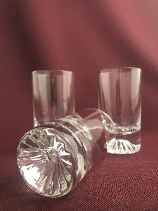 Kosta Boda - Calypso - 3 st Snaps glas Design Vicke Lindstrand