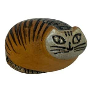Gustavsberg Lilla Zoo – katt, porslinsfigur – design Lisa Larson – vintage