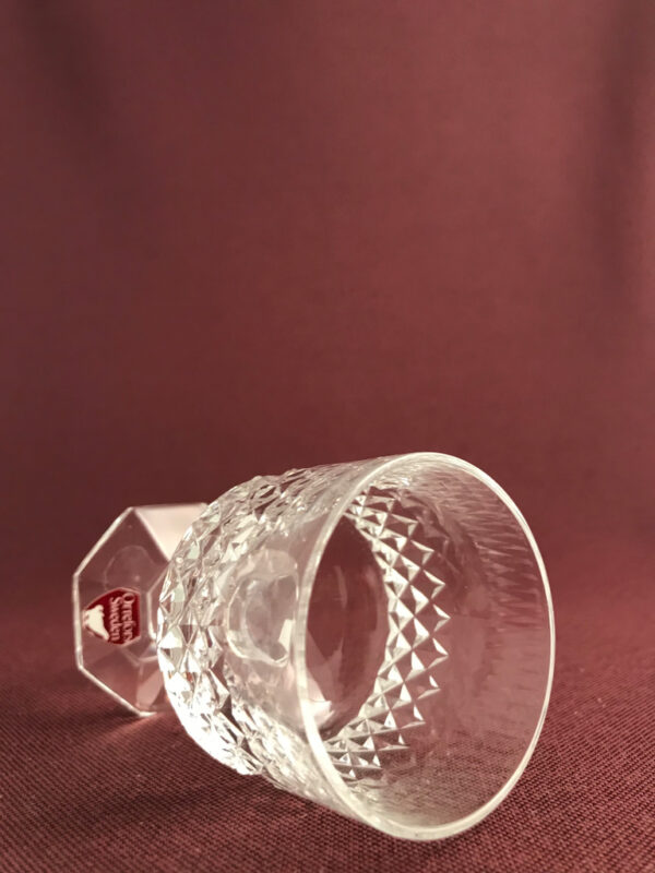 Orrefors - Starkvins glas- Gustav II Adolf - Design Nils Landberg