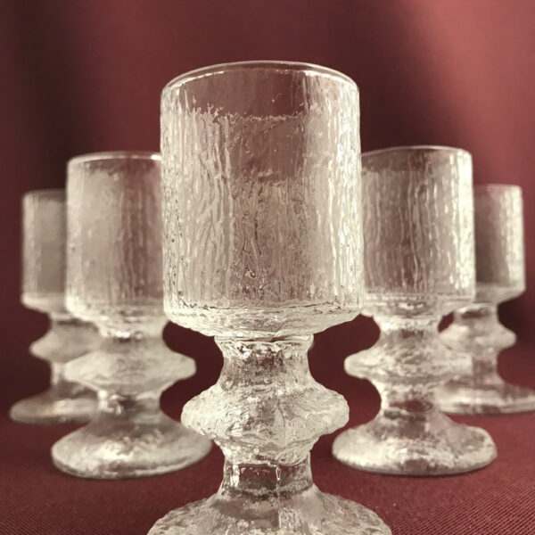 Iittala - Festivo - 6 st Snaps glas design Timo Sarpanneva
