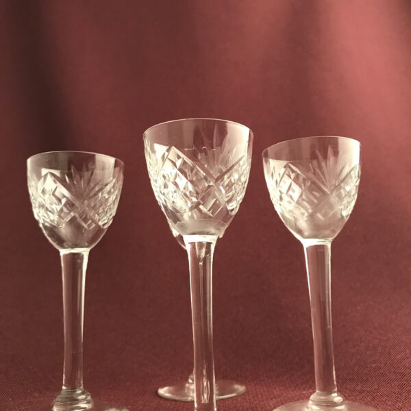 Kosta boda - Helga - 4 st Cognaq glas - design Fritz Kallenberg