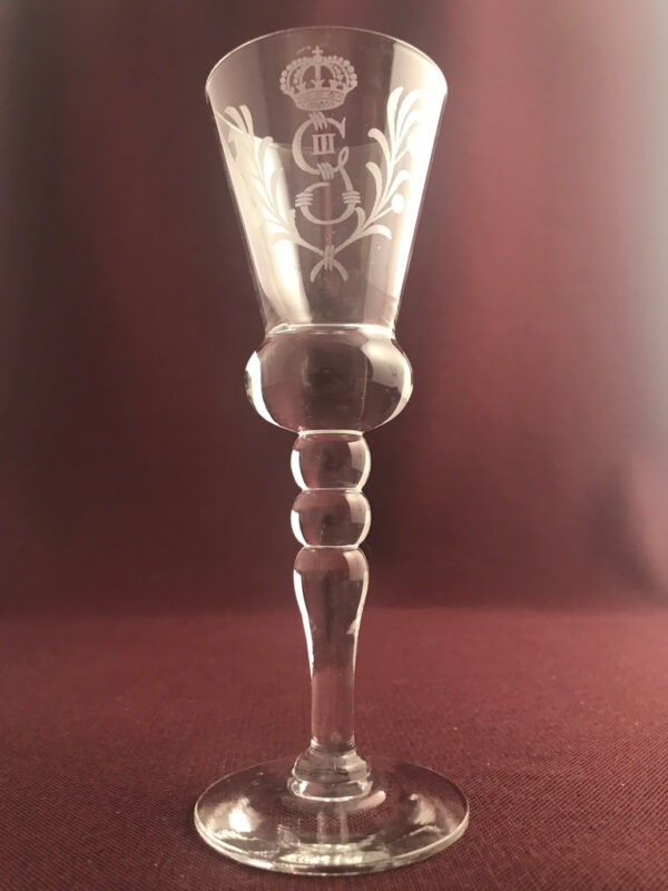 Reijmyre - Gustav III - 3st stora Snaps glas