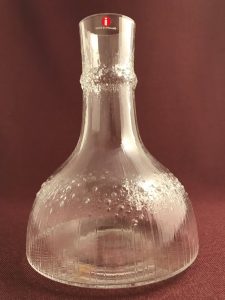 Iittala Niva – karaff med kork – design Tapio Wirkkala – vintage