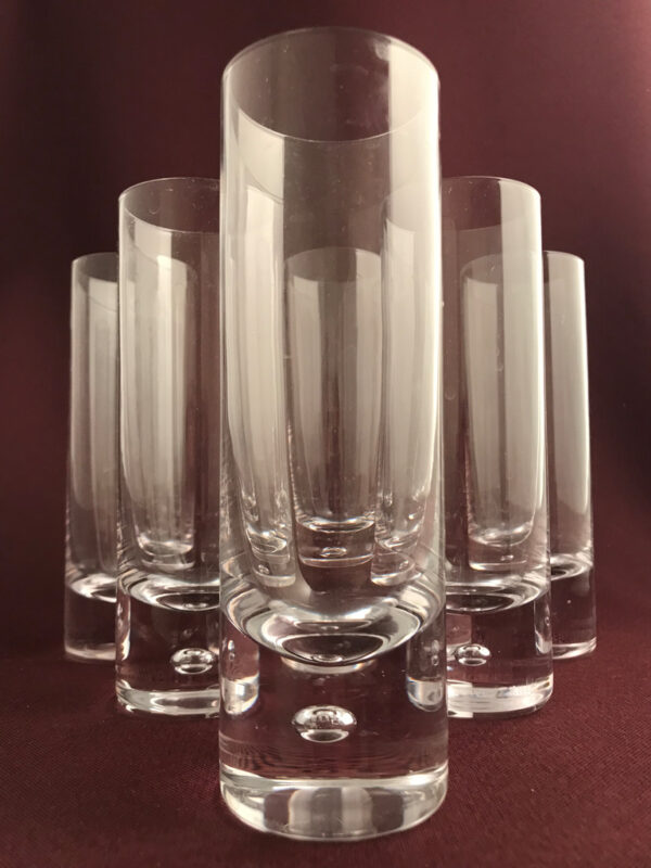 Kosta boda - Pippi - 6 st Champagneglas design Walter Hickman