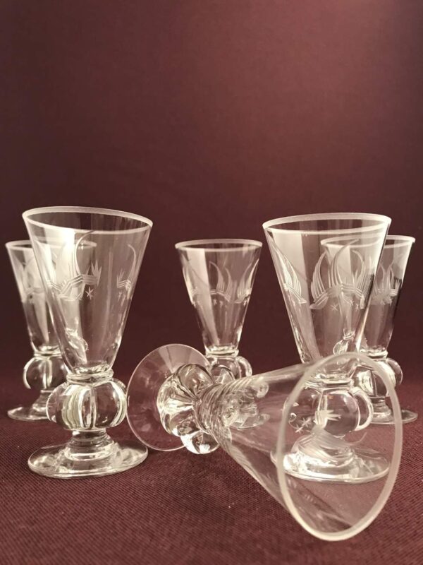 Johansfors - Uarda - 6 st Snaps glas Design Bengt Orup