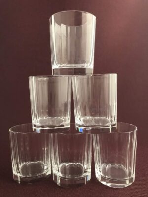 Kosta Boda - Karlberg - 6 st Whiskey / Selterglas design Elis Bergh