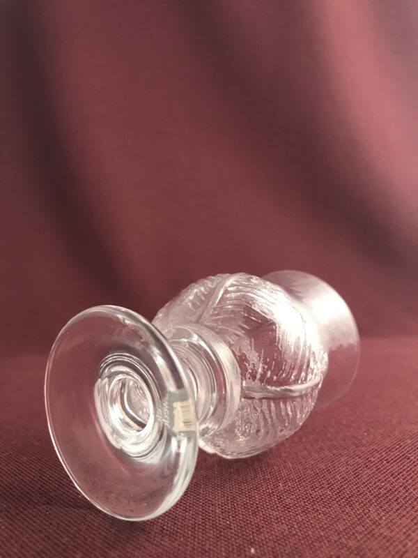 Orrefors - Påfågel - 4 st snaps glas - Design Lars Hellsten