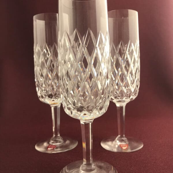 Orrefors - Elisabeth Festival - 3 st Champagneglas Design Ingeborg Lundin