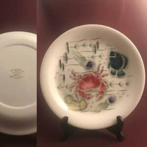Arabia Cray fish – mattallrik – design Anja Juurikkala – vintage