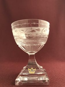 Kosta Boda - Modell 75an - Stor Champagneglas i kristall - Vintage