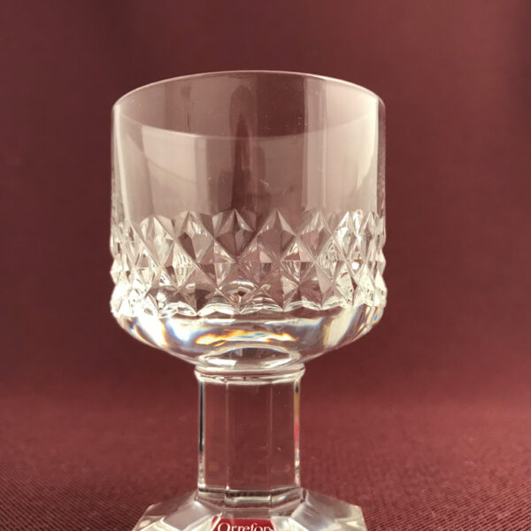 Orrefors - Starkvins glas- Gustav II Adolf - Design Nils Landberg