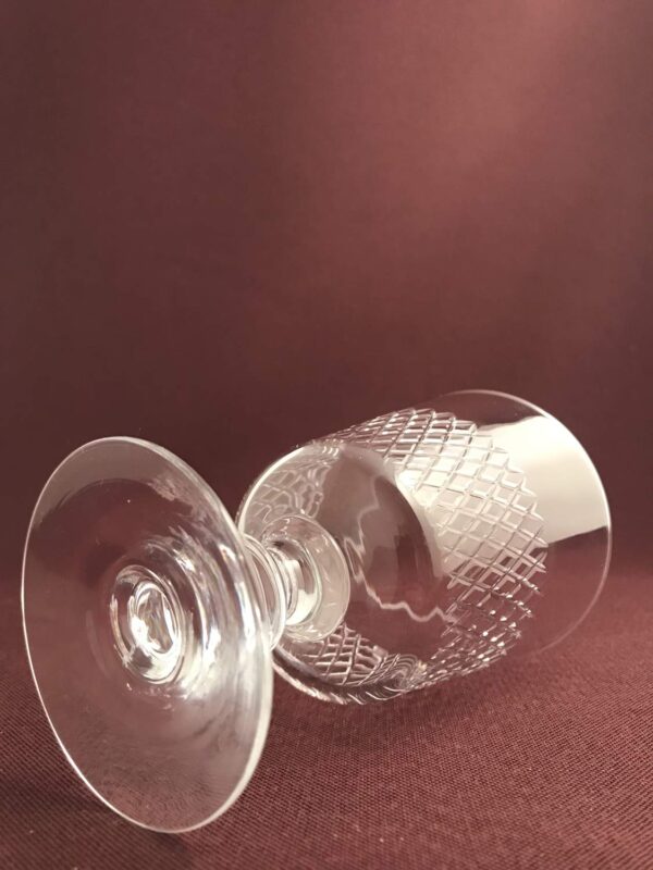 Kosta boda - Diamant - Rödvinsglas Design Vicke Lindstrand