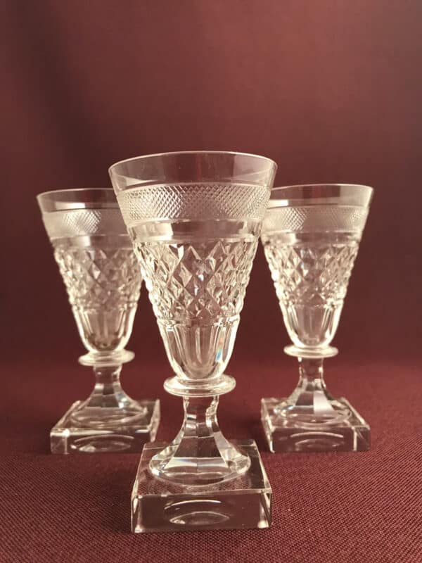 Kosta Boda - Kent 3 st Spets / Snapsglas - design Elis Bergh
