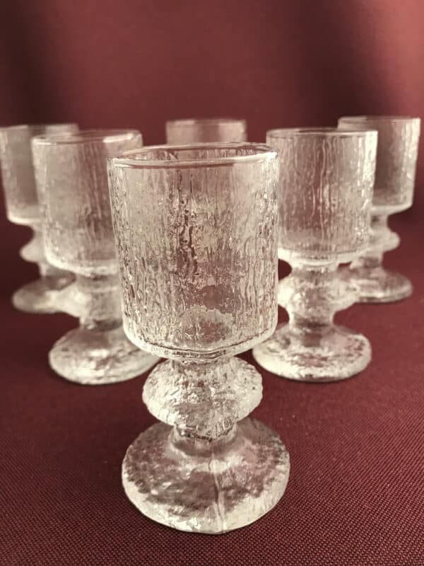 Iittala - Festivo - 6 st Snaps glas design Timo Sarpanneva
