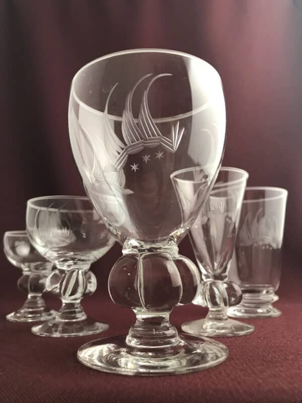 Johansfors - Uarda skeppet - Selter / Whiskey glas design Bengt Orup