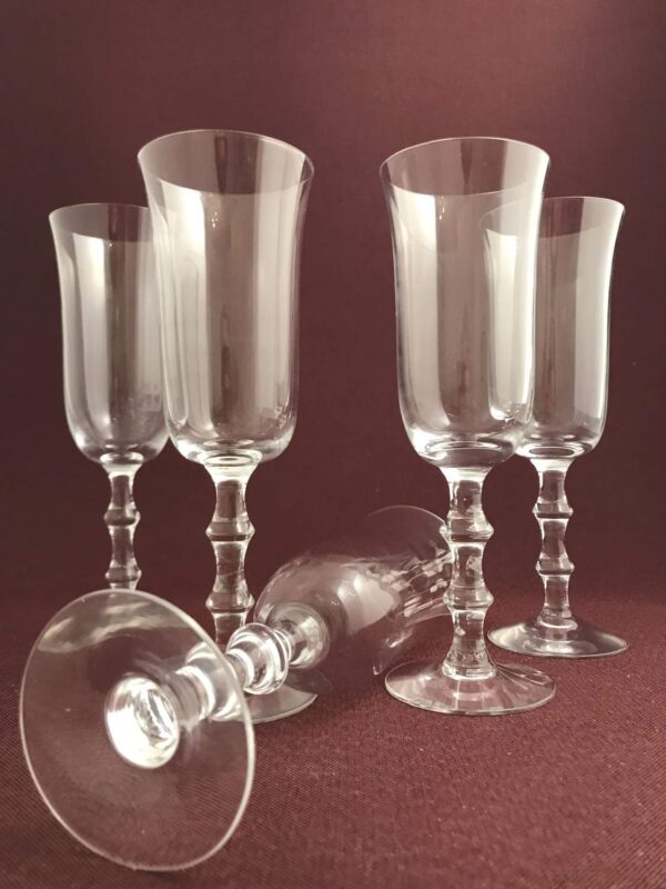Orrefors - Salut - 5 st Champagneglas design Simon Gate