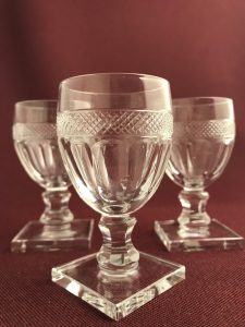 Kosta Boda Sparre – 3 st snapsglas – design Elis Bergh – vintage
