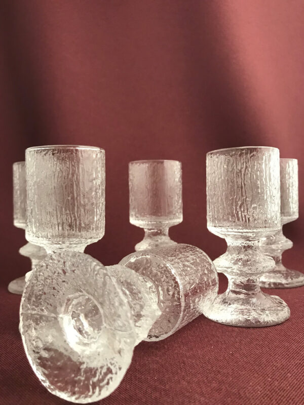 Iittala - Festivo - 6 st Snaps glas design Timo Sarpanneva