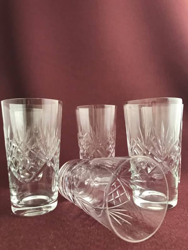 Orrefors - Helga - 6 st Selter / Whiskey glas - design Fritz Kallenberg