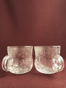 Arabia Fauna – 2 st muggar – design Oiva Toikka – vintage