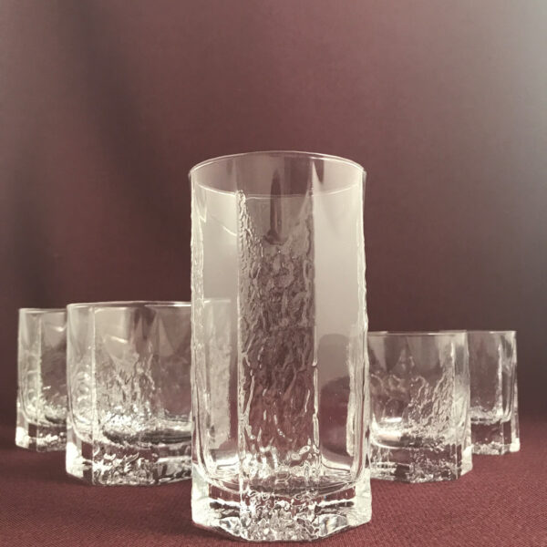 Iittala - Kalinka - Öl vatten glas design Timo Sarpaneva